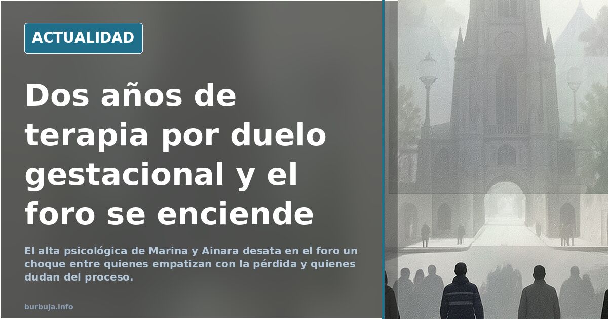 Marina y Ainara acaban de recibir el alta psicológica tras más de dos años de terapia por duelo gestacional.