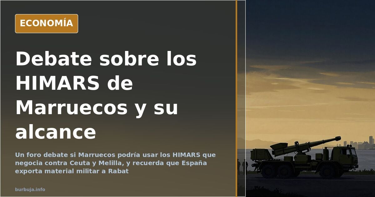 Debate sobre los HIMARS de Marruecos y su alcance hasta Ceuta y Melilla