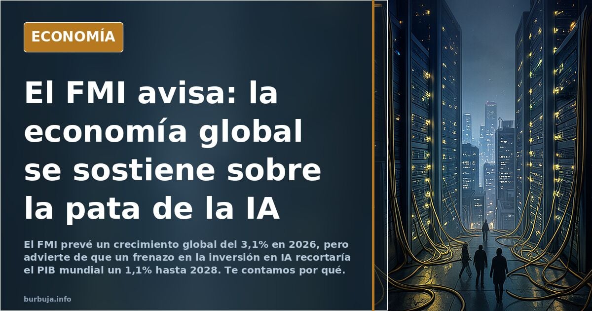 El FMI avisa de la burbuja de la IA
