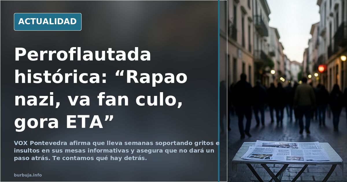 Perroflautada histórica: el lema que se corea en la calle