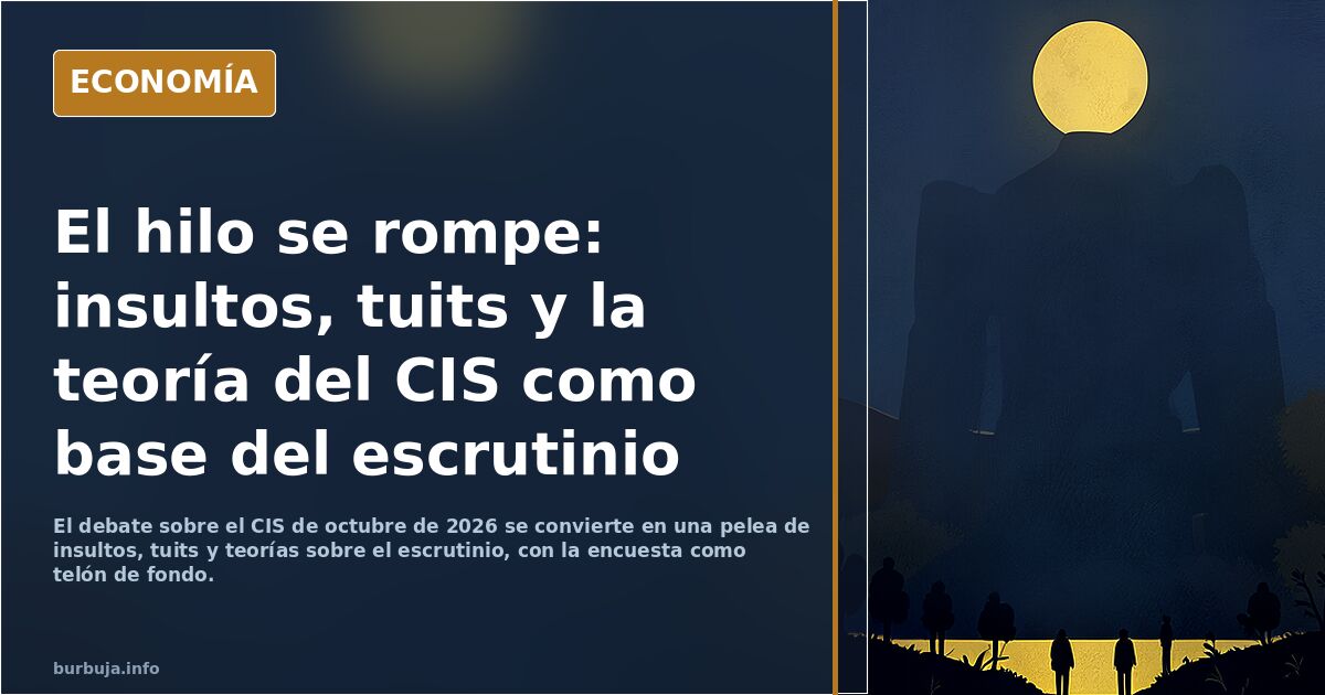 CIS (14 Octubre): La izquierda se dispara, el PSOE tantos escaños como PP+VOX