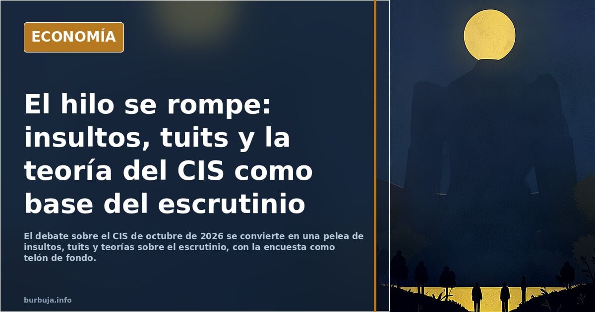 CIS (14 Octubre): La izquierda se dispara, el PSOE tantos escaños como PP+VOX