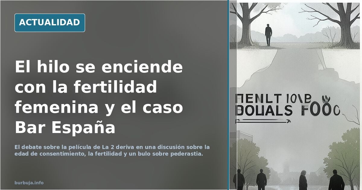 Película en La 2 ayer: ¿contenido inapropiado con menores?