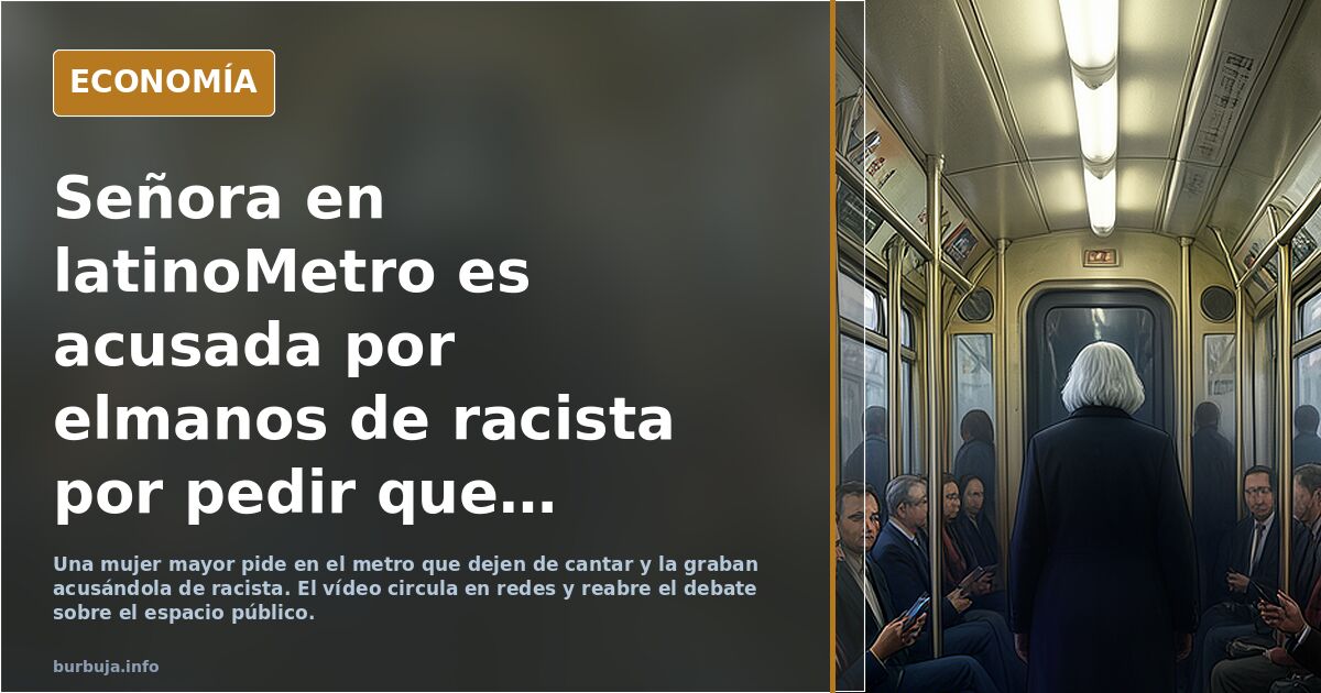 Señora en PanchoMetro es acusada por elmanos de racista por pedir que dejen de cantar y torturar a los remeros en el vagón