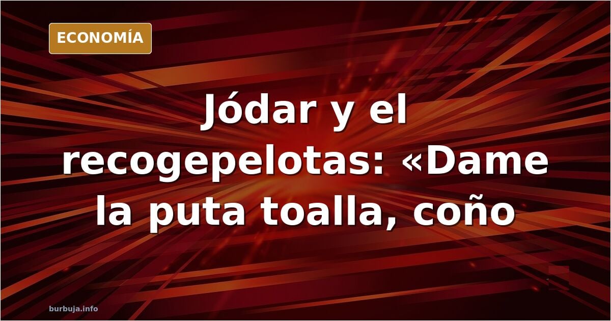 Rafa Jódar y el recogepelotas: tensión en el partido