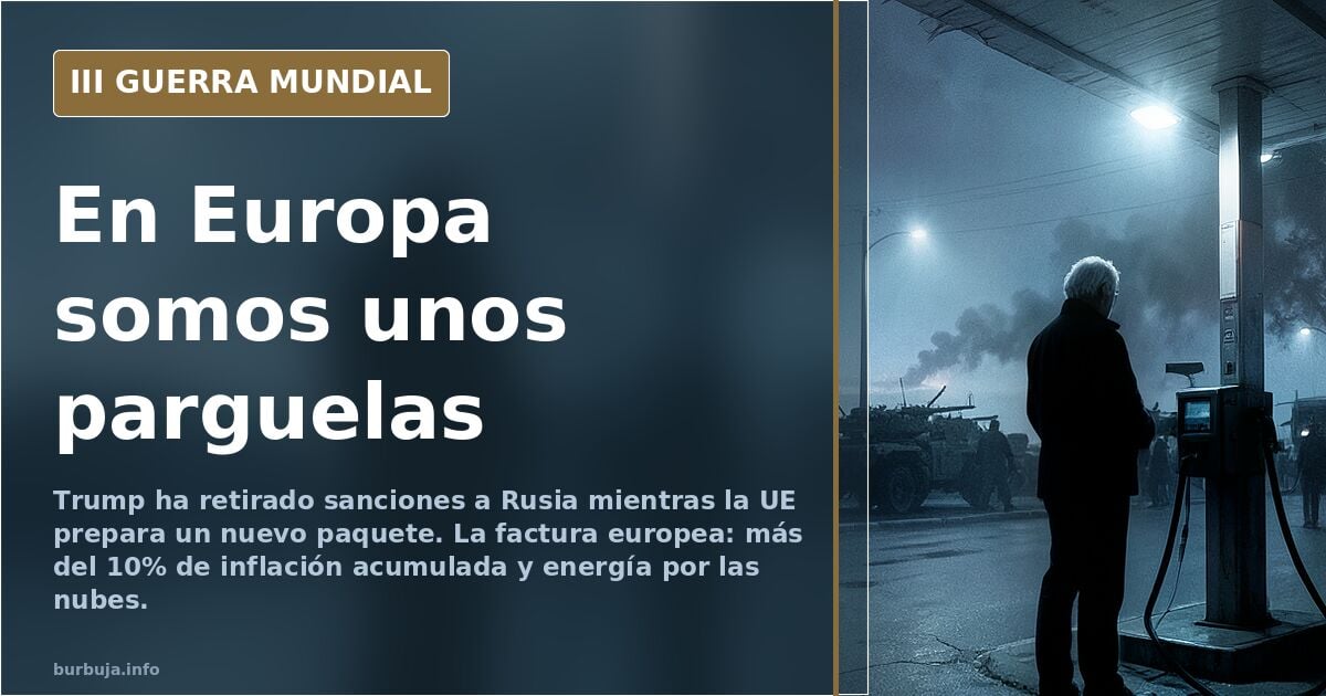 En Europa somos unos parguelas