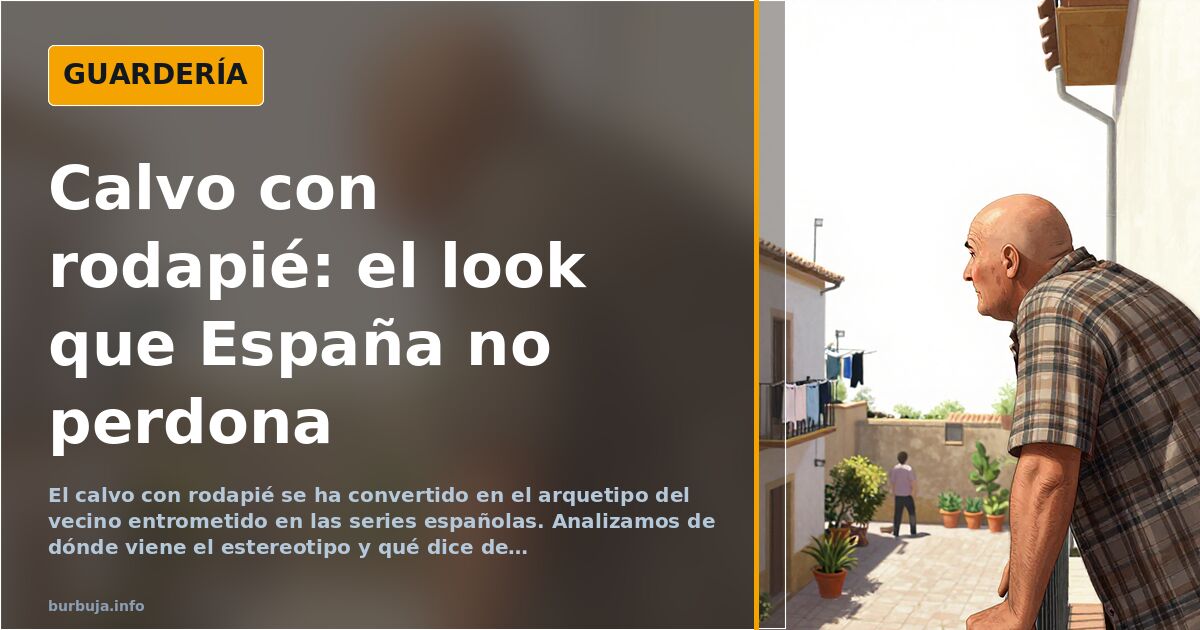 Debate en foro sobre el arquetipo del calvo en la comedia