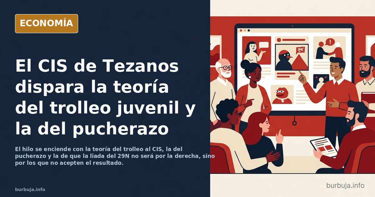 Se va a liar MUY PARDA la noche del 29N, la mitad de la población no aceptará los resultados electorales (CIS):