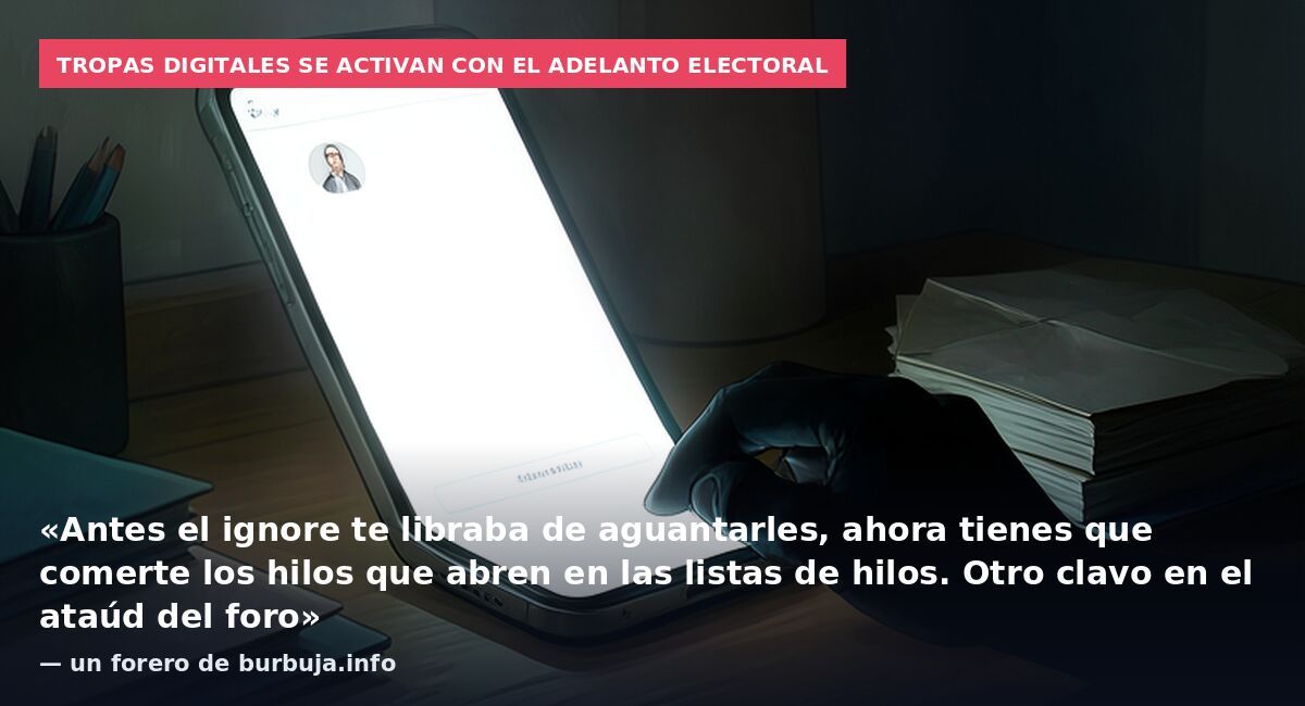 ¿Hay demasiados community managers del PSOE en el foro?
