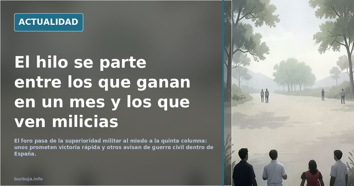 Le pido a ChatGPT como sería una "guerra total" de un año con Marruecos...