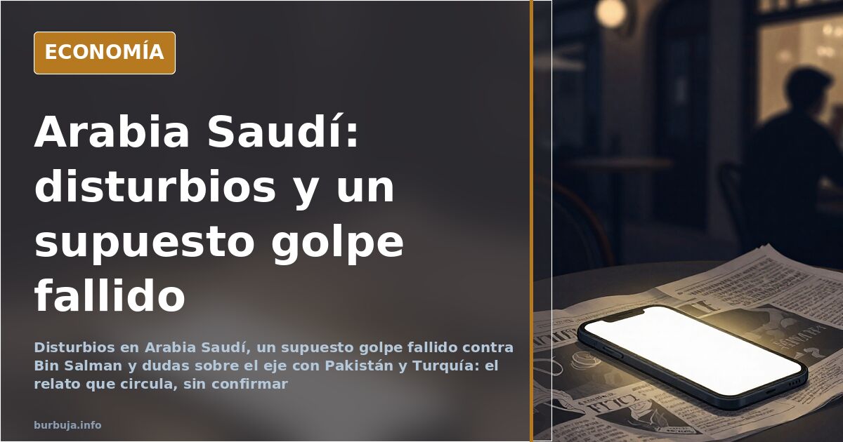 Arabia Saudí: disturbios, golpe fallido y dudas sobre el relato oficial
