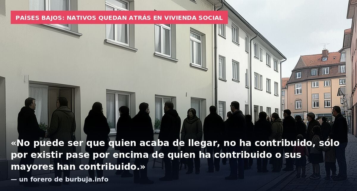 Países Bajos: Los forasteros obtienen vivienda asequible antes que los neerlandeses nativos (ministra de Vivienda de los Países Bajos)