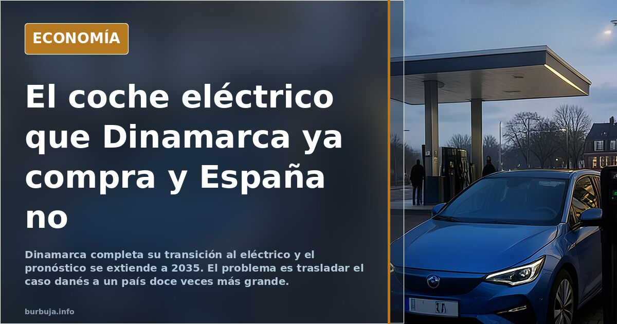 El coche eléctrico en Dinamarca: un pronóstico que España no puede copiar