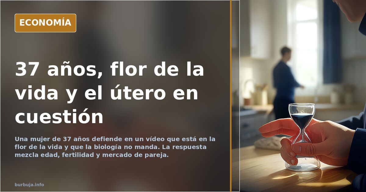 Un vídeo viral sobre fertilidad desata burlas en un foro