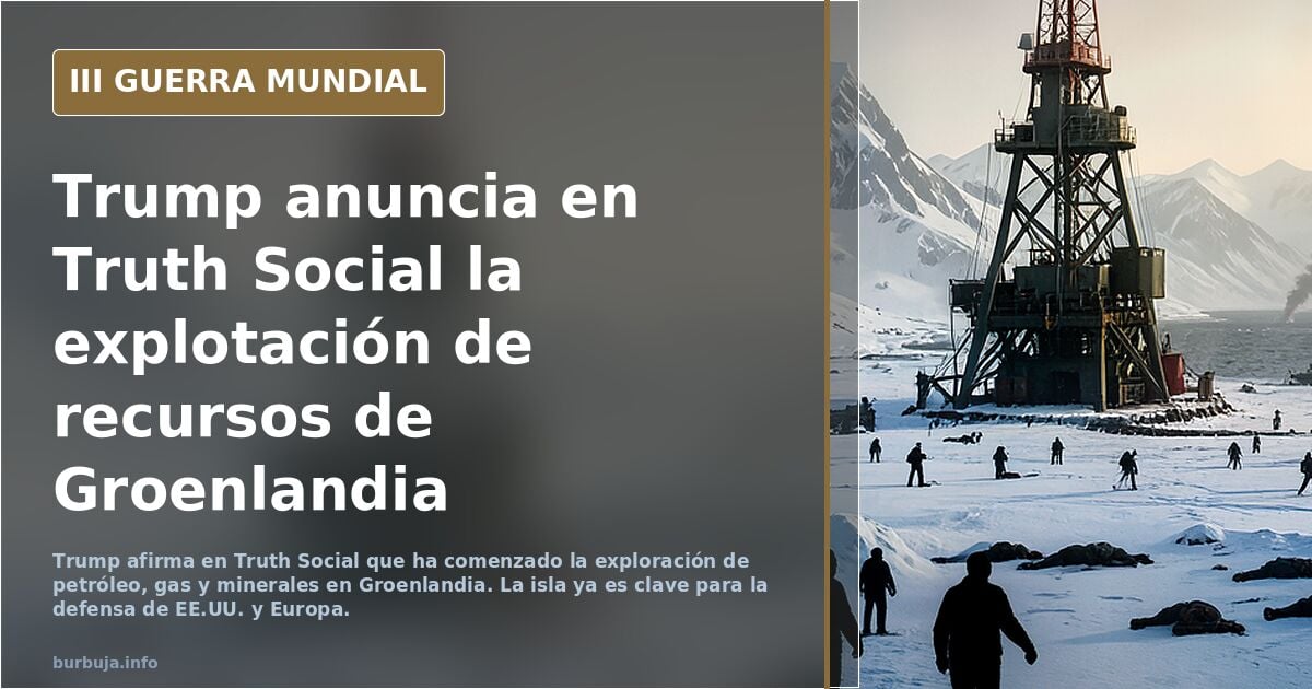 EL AMO YANKEE confirma la ANEXIÓN DE GROENLANDIA. Unión Europea con la cerviz humillada.