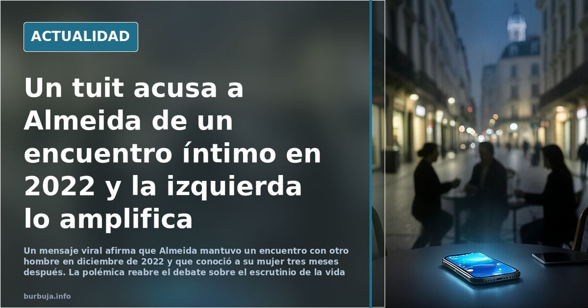 La izquierda acusa a Almeida de doble rasero con el colectivo LGTBI