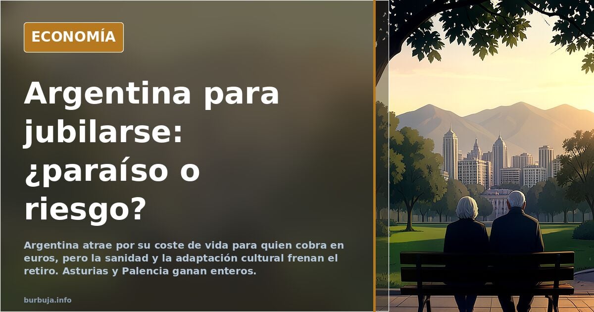 Argentina para retirarse: el debate sobre inflación y sanidad