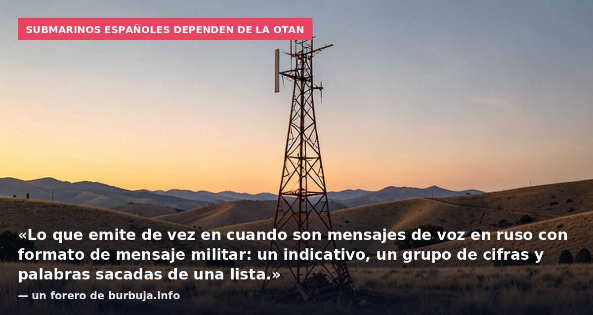 Emisión de radio en onda corta en el ejército de EEUU; es muy preocupante