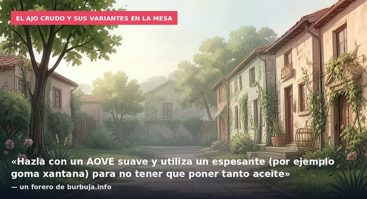 Me enganché a la mayonesa auténtica