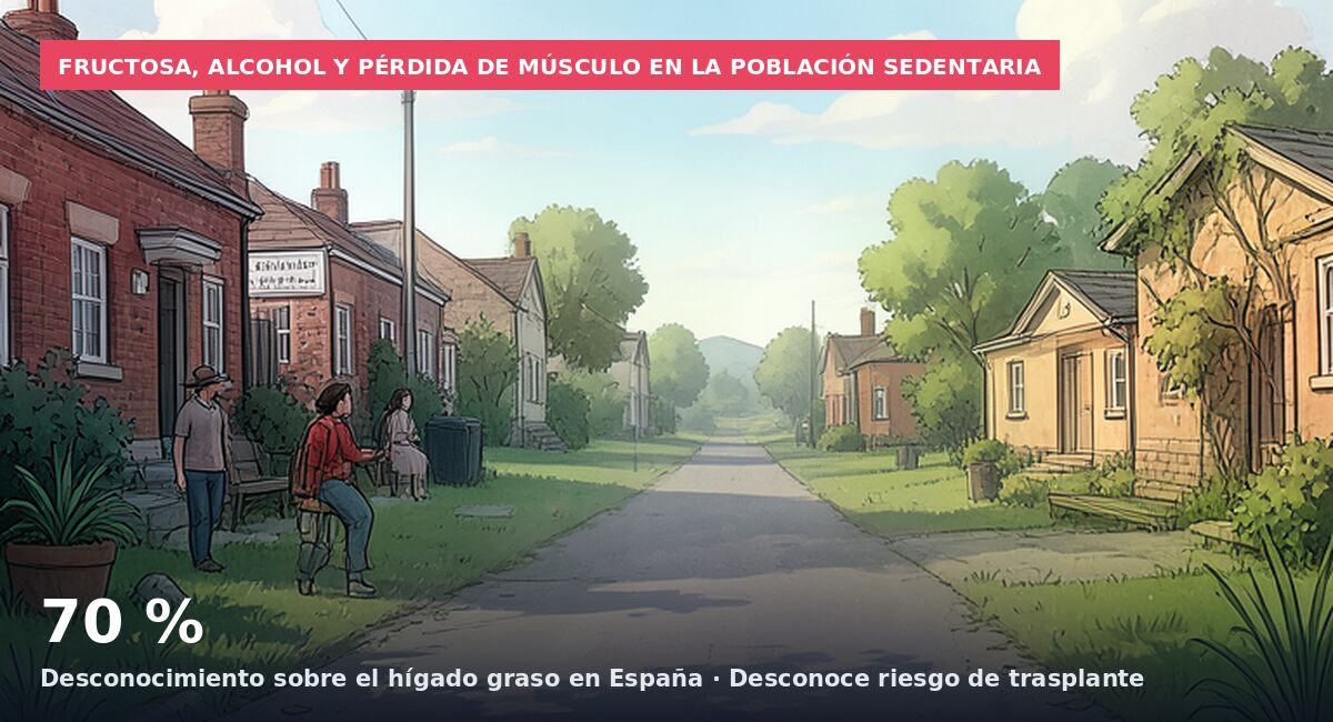 La epidemia de la que nadie habla: hígado graso, 1 de cada 4 españoles.