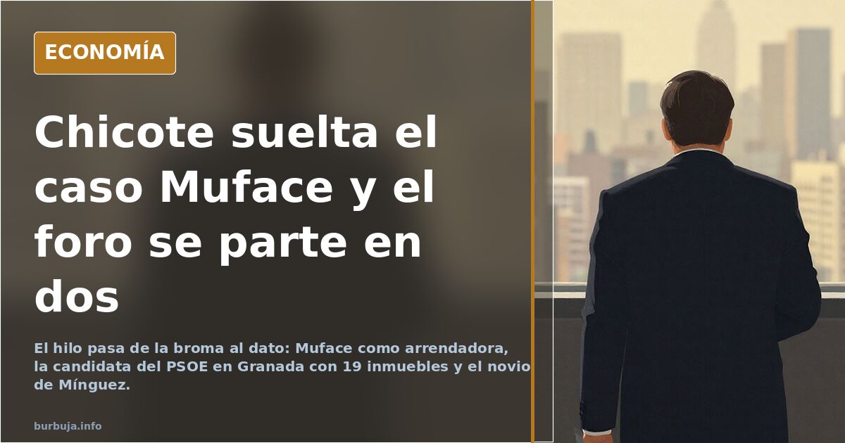 Chicote suelta otra bomba: Óscar López y el desahucio de Mari Carmen