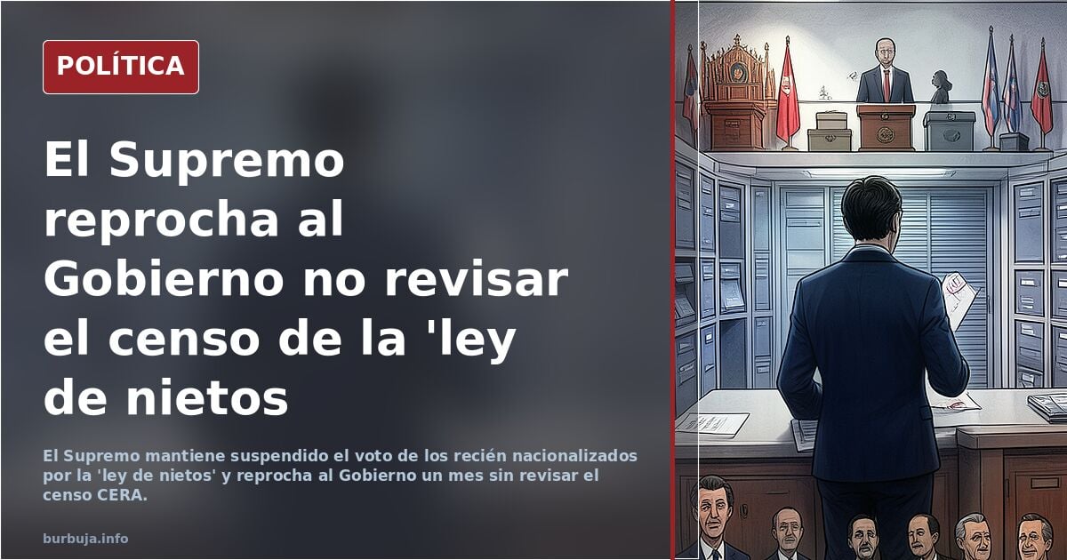 Si los nietos fueran de derechas (Ignacio Camacho en El ABC)