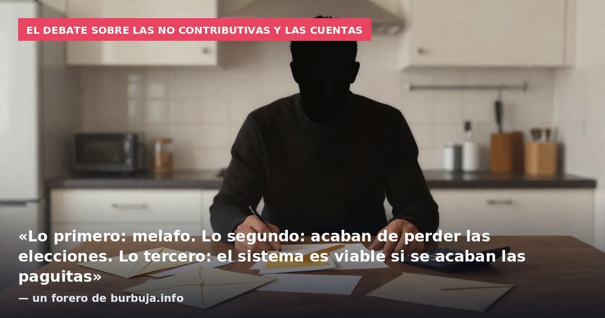 Críticas desde todos los frentes hacia Esther Muñoz (PP) por decir la verdad en campaña. El sistema actual de pensiones no funciona, hay que cambiarlo