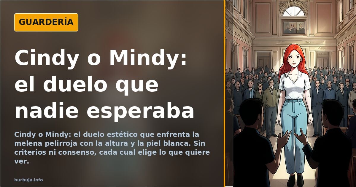 Cindy o Mindy: el duelo estético que divide a los aficionados
