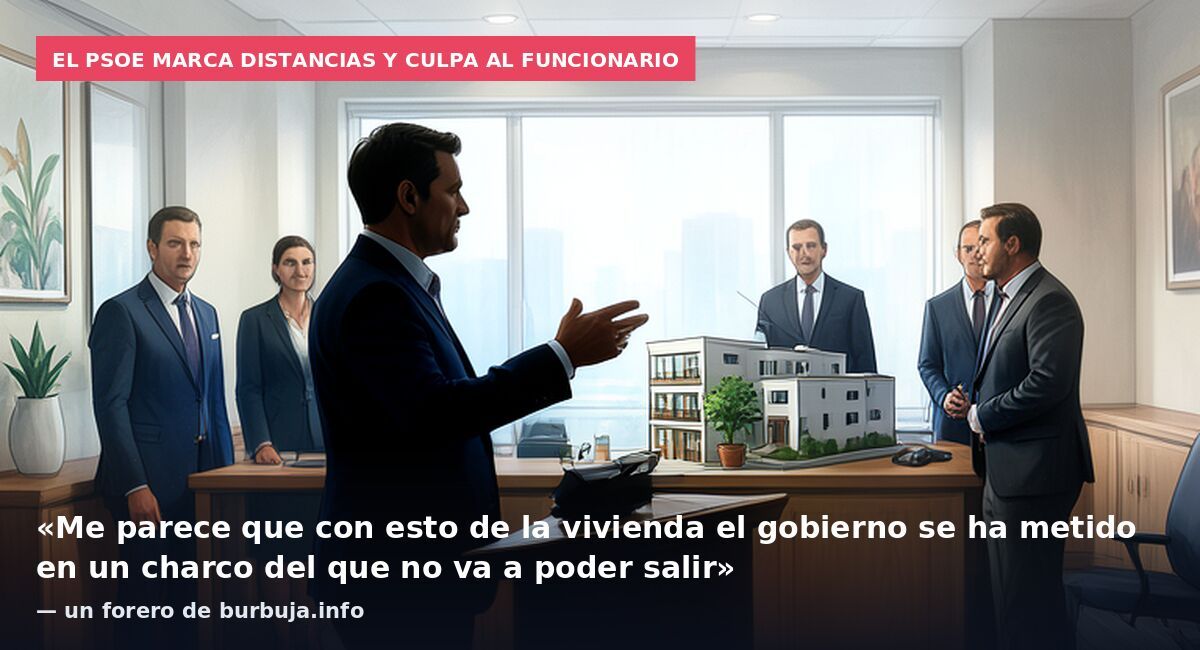 Sindicato de Inquilinas se encara con un ministro del PSOE