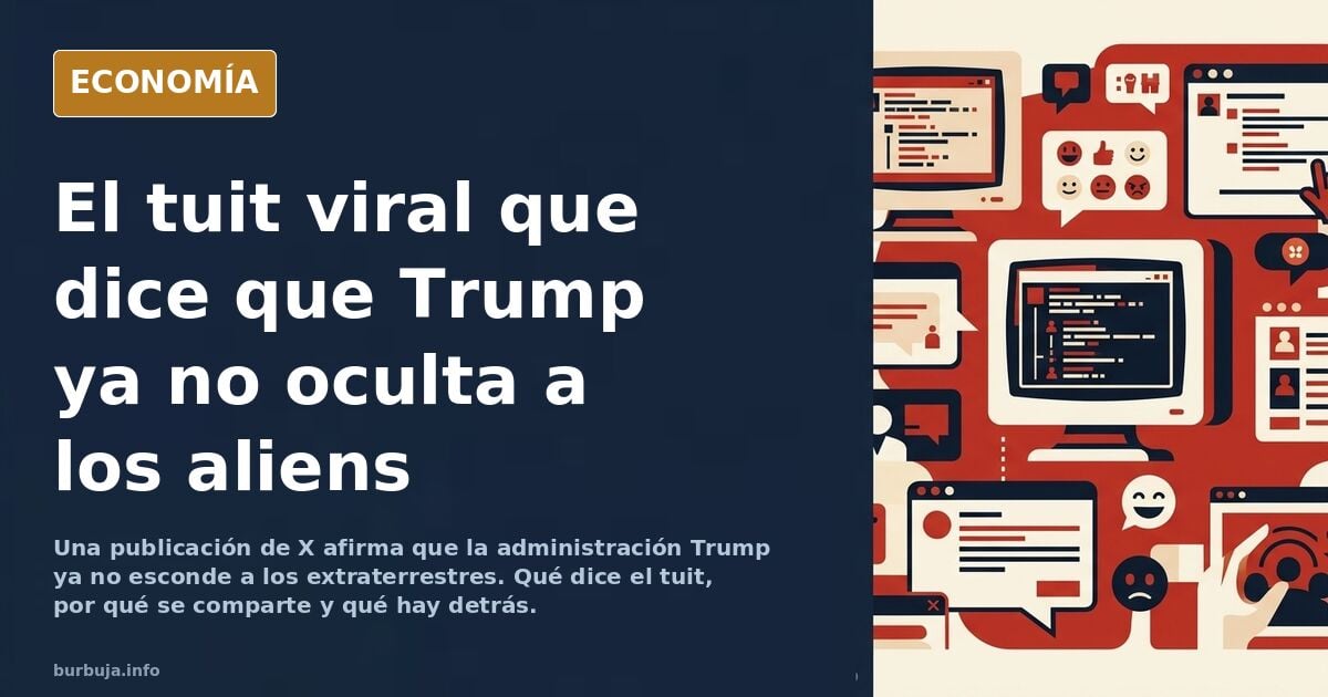 La administración de Trump ni siquiera está tratando de ocultar a los extraterrestres ya, hermano