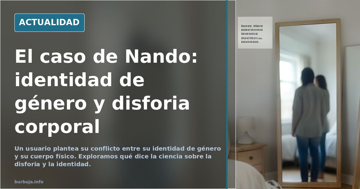 Me llamo Nando y soy mujerona.