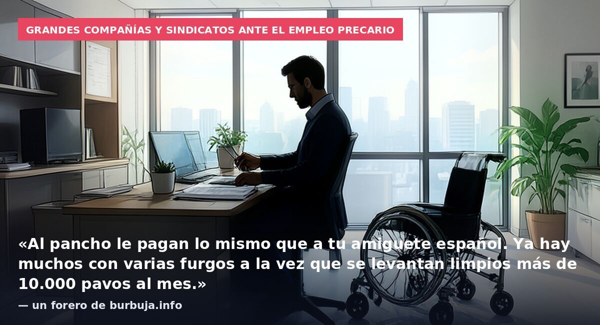 Empresas que viven de empleo precario a inmigrantes desesperados