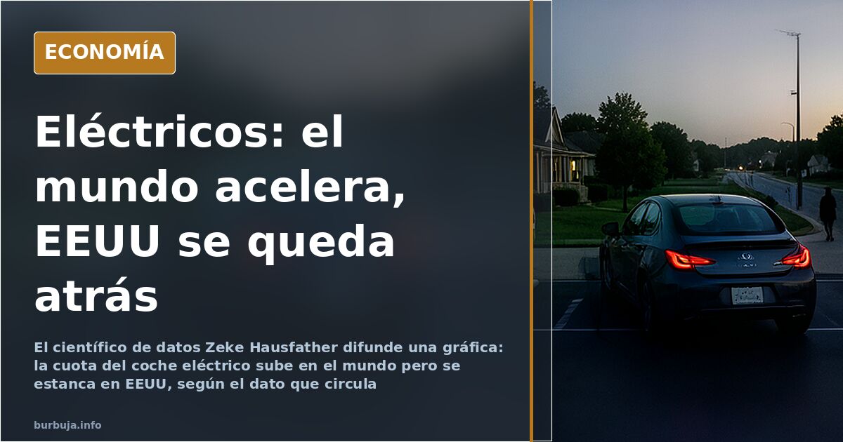 El coche eléctrico se acelera en el mundo pero se atasca en EEUU