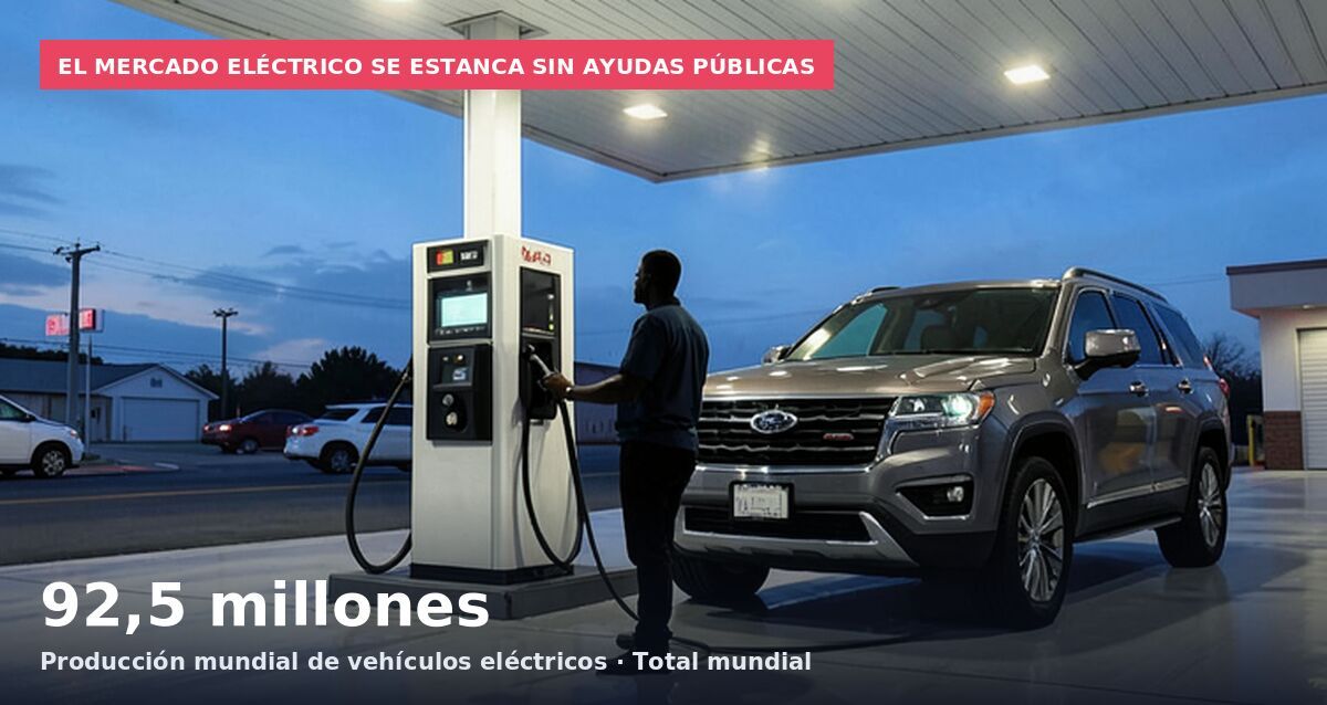 La adopción de vehículos eléctricos se está acelerando a nivel mundial, pero no en Estados Unidos