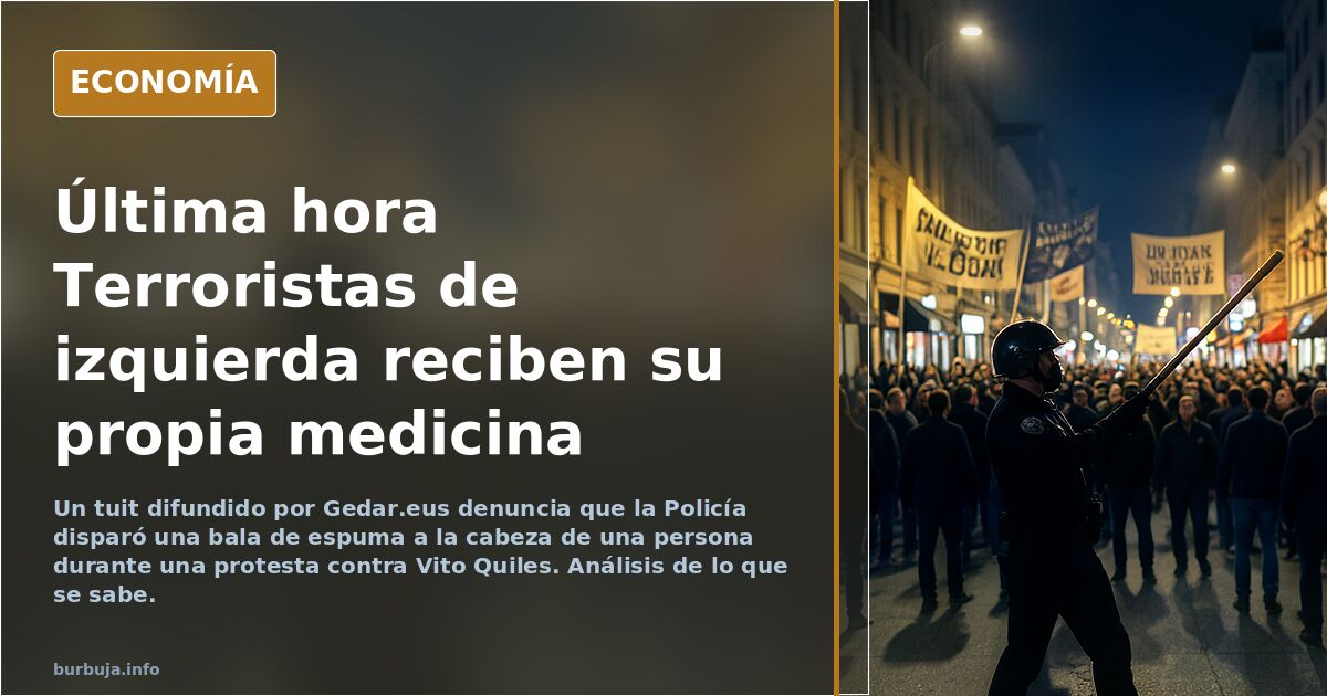 Última hora Terroristas de izquierda reciben su propia medicina
