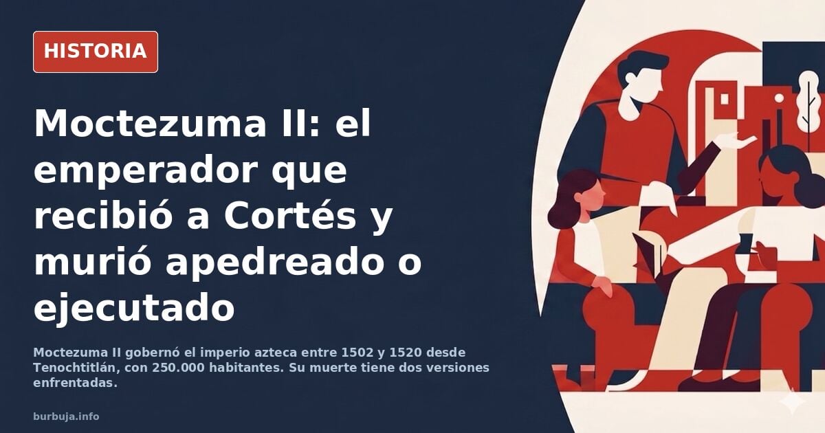 Historia del emperador Moctezuma