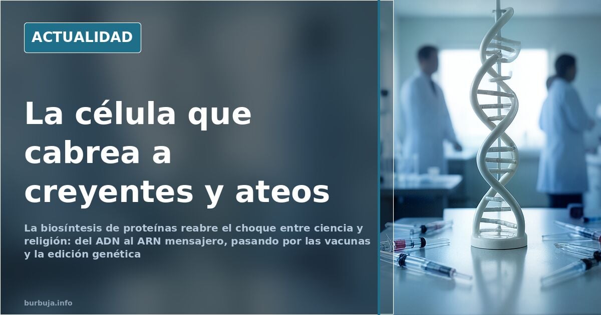 Del ADN al ARN: la maquinaria celular que divide a la ciencia