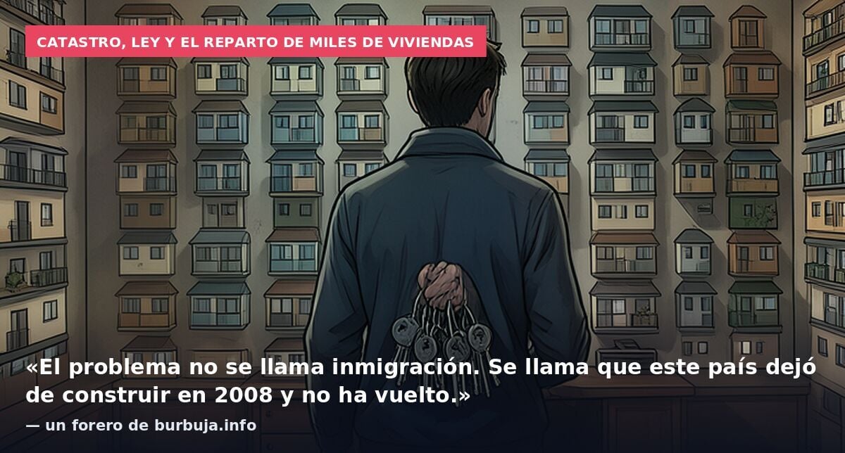 Estoy mirando los datos de vivienda en España y estoy FLI-PAN-DO