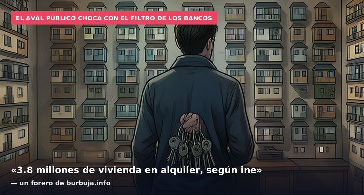 Estoy mirando los datos de vivienda en España y estoy FLI-PAN-DO