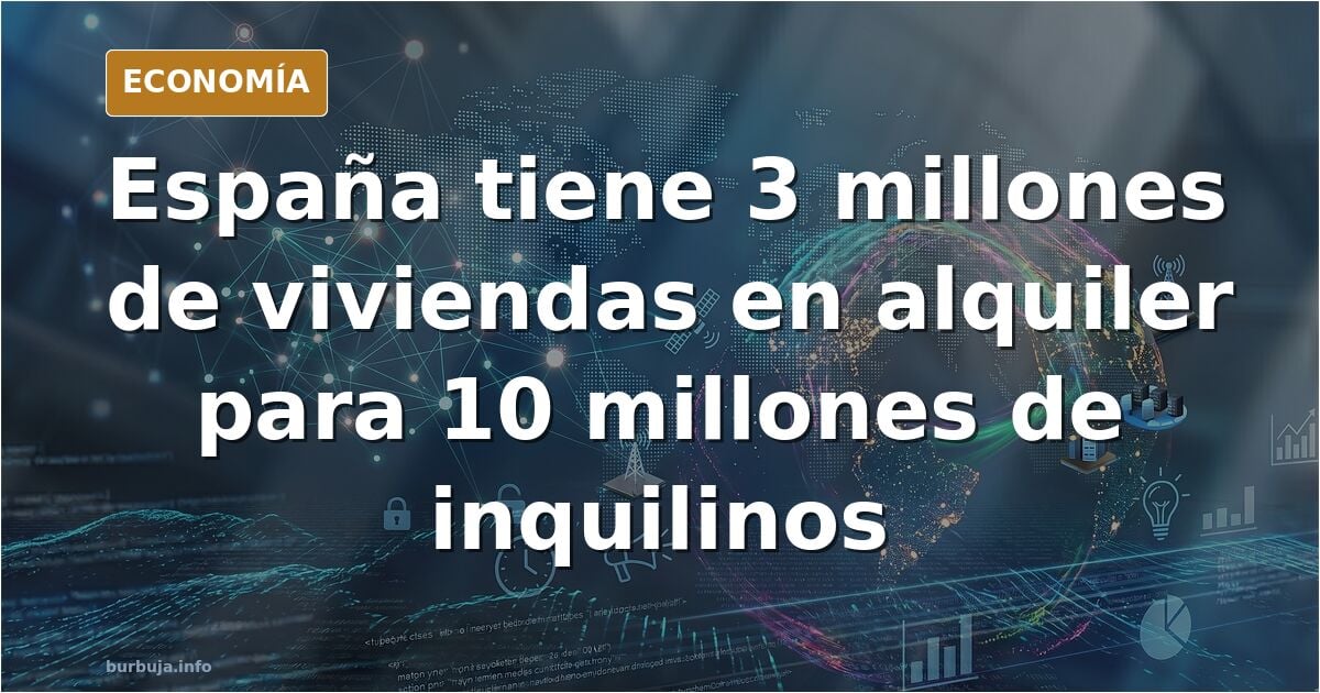 Estoy mirando los datos de vivienda en España y estoy FLI-PAN-DO