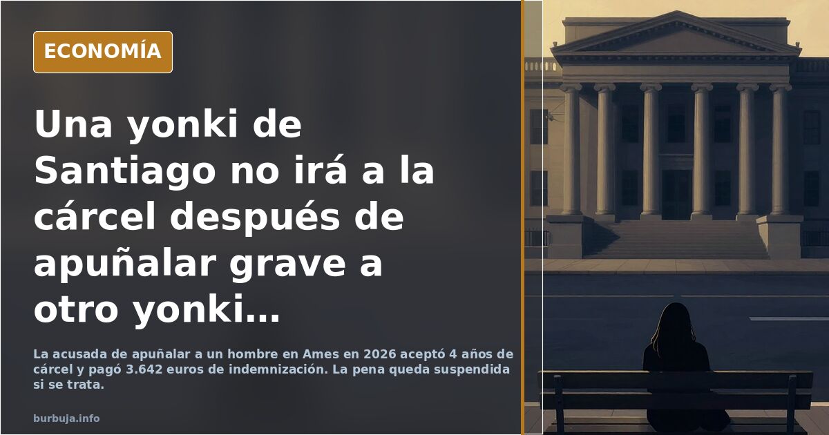 Una yonki de Santiago no irá a la cárcel después de apuñalar grave a otro yonki al prometer no delinquir y dejar los drogas