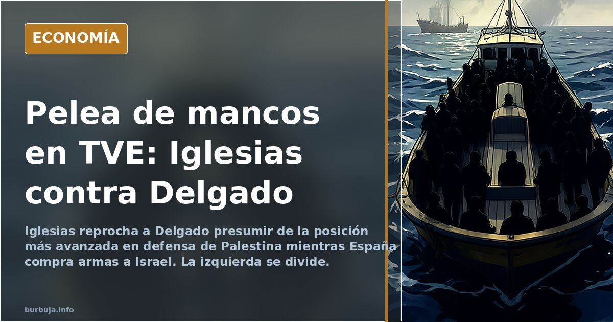 Spanish Left Infighting: Iglesias Criticizes Más Madrid Over Palestine Stance