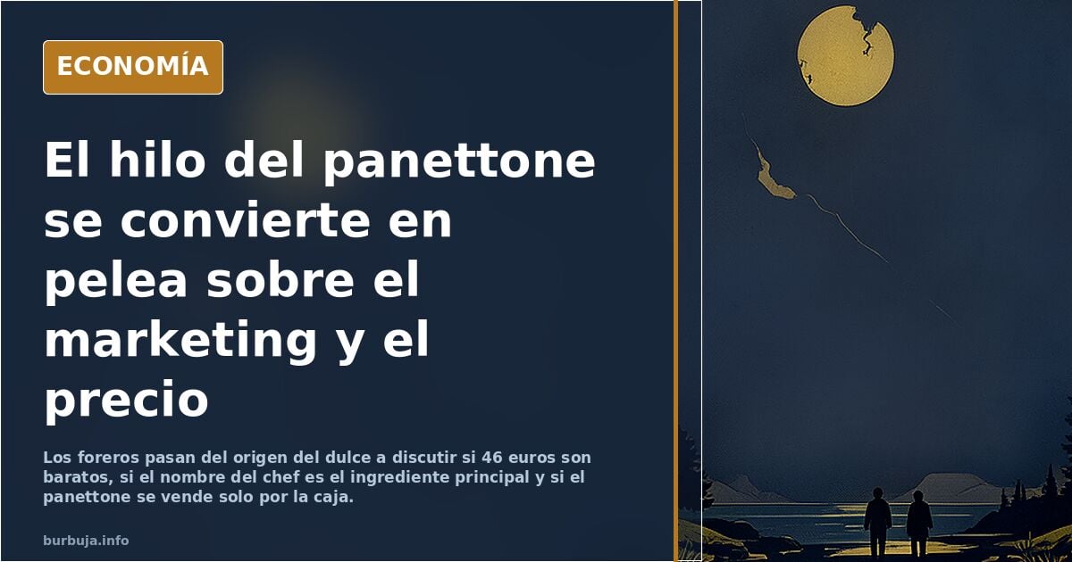 46€ el Panettone de Dabiz Muñoz