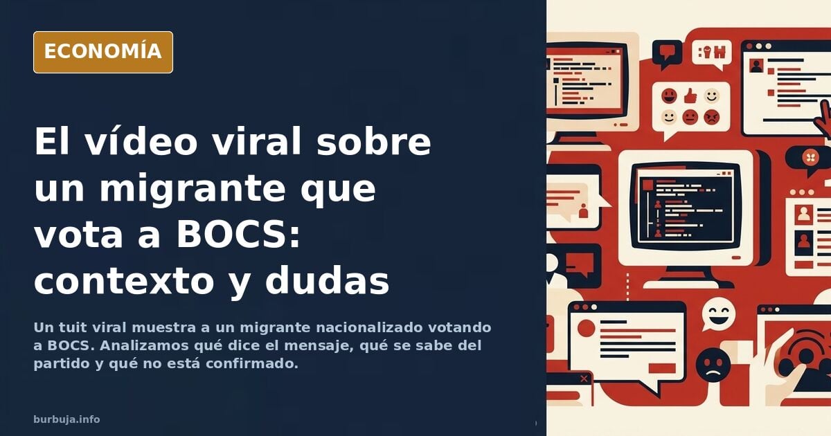 Elmana consigue la nacionalidad y vota a BOCS: "¡VIVA BOCS!"