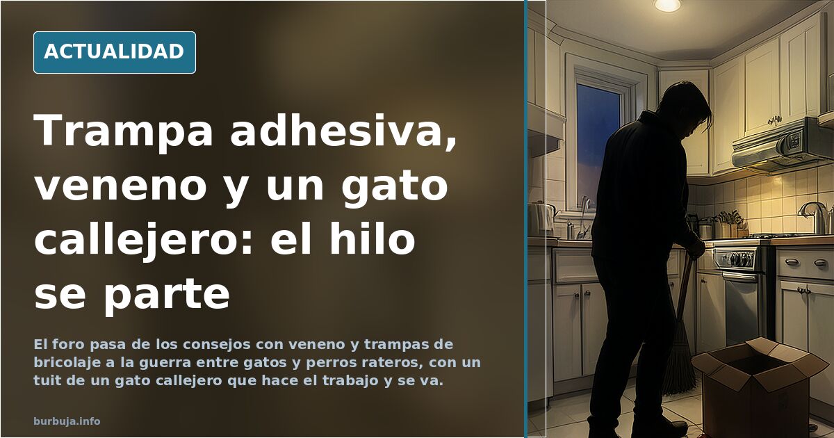 Tengo una ardilla en casa.
