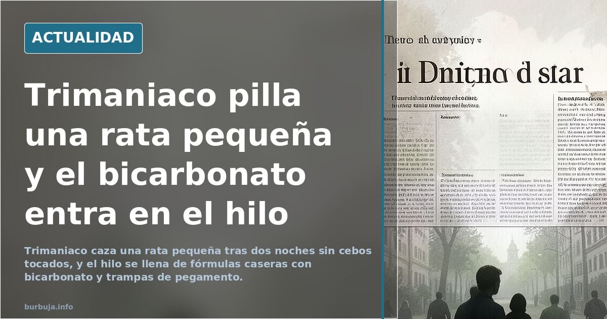 Tengo una ardilla en casa.