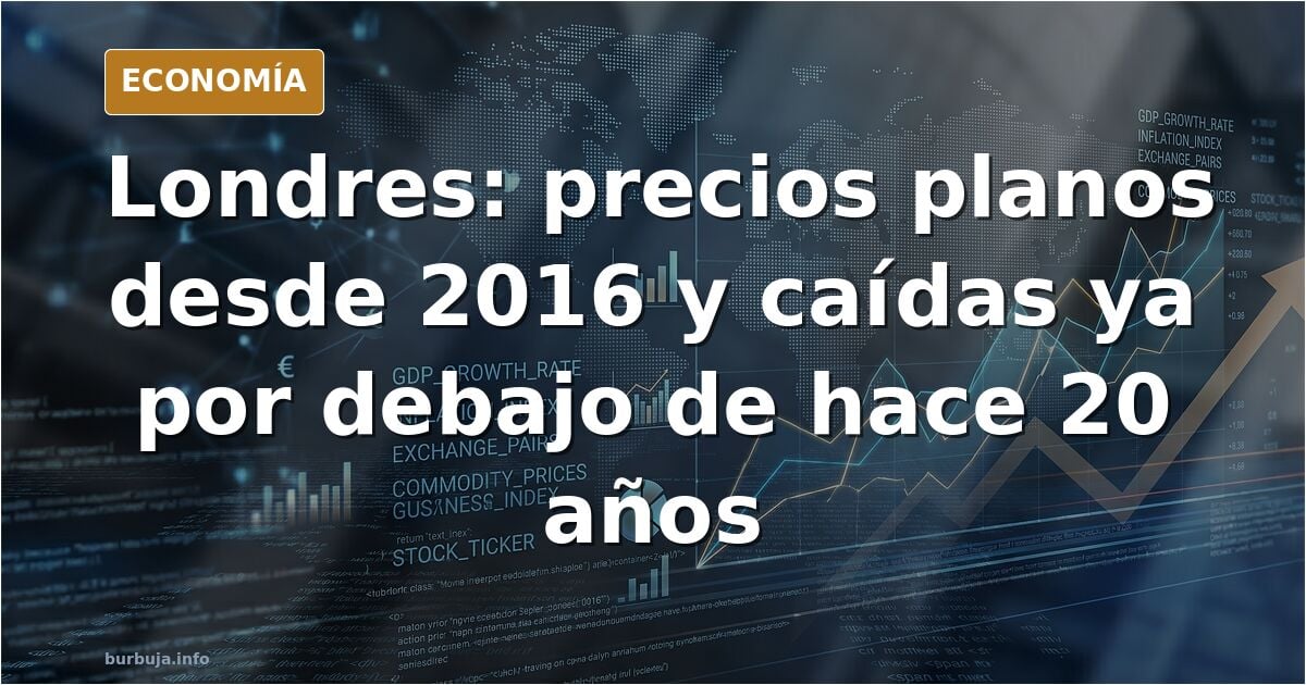 Los precios inmobiliarios si caen como vemos en algunos sitios en donde parecía imposible