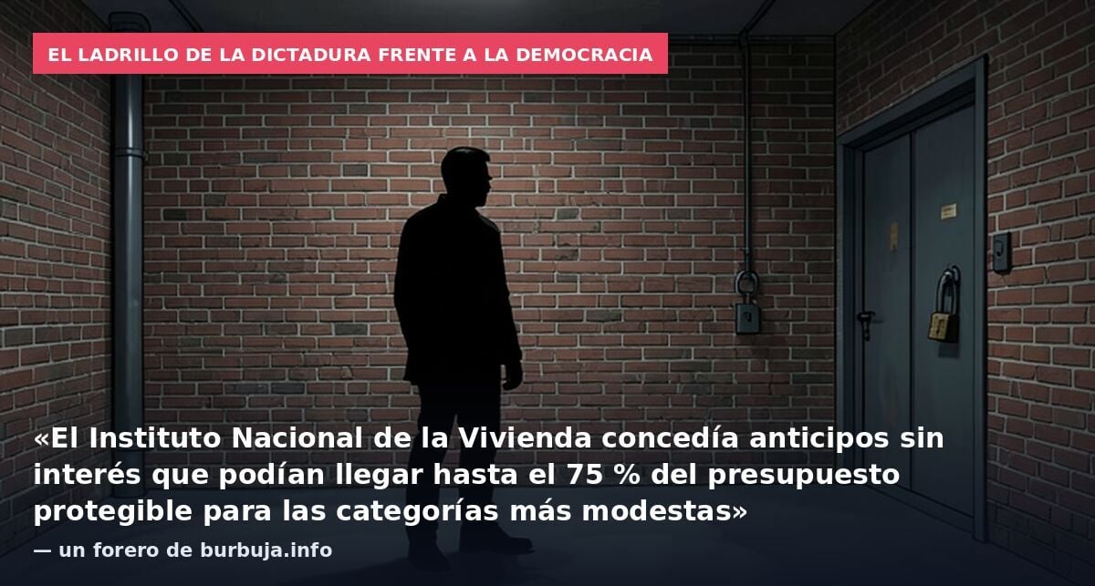 Franco construyó 1,5 millones de viviendas protegidas en ocho años; durante ocho años de gobierno de Sánchez se terminaron 78.735