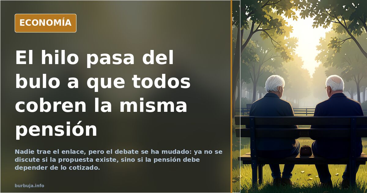 Frente Amplio propone bajar las pensiones a los propietarios para subirselas a los pensionistas que viven de alquiler.