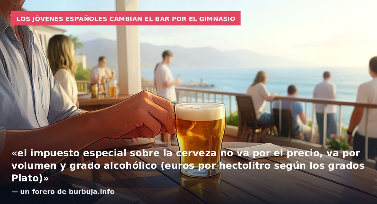 La caída de la recaudación de la cerveza revela que el bolsillo de los españoles está al límite